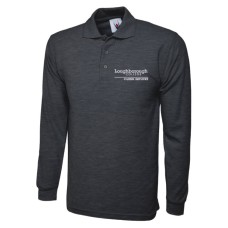 Caring Services Long Sleeve Polo Shirt - UC113 - Charcoal Caring Services Long Sleeve Polo Shirt - UC113 - Charcoal