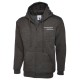 Caring Services Full-Zip Hoodie - UC504 - Charcoal Caring Services Full-Zip Hoodie - UC504 - Charcoal